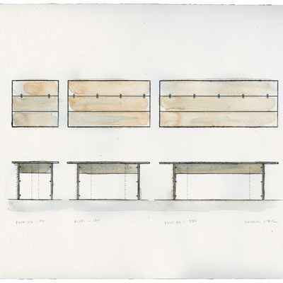 Flip Table (Black)- OUTLET