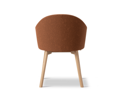 Gomo Armchair - Wood Base