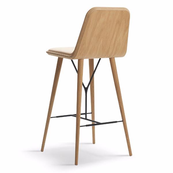 Spine Barstool (w/ Back) - OUTLET
