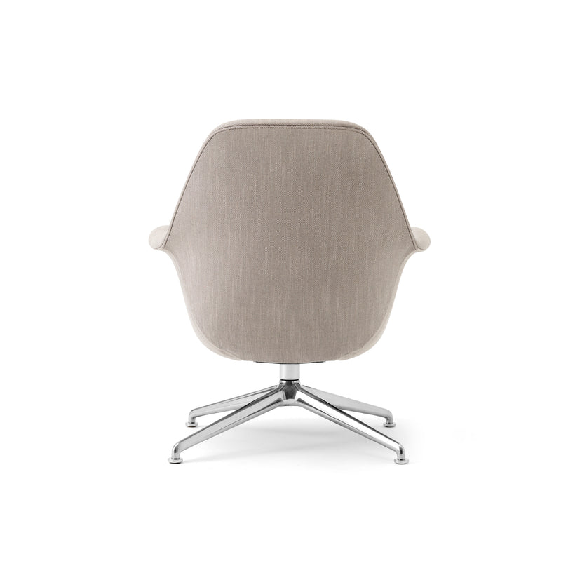 Swoon Lounge Swivel Chair - Petit - Fabric Shell - OUTLET