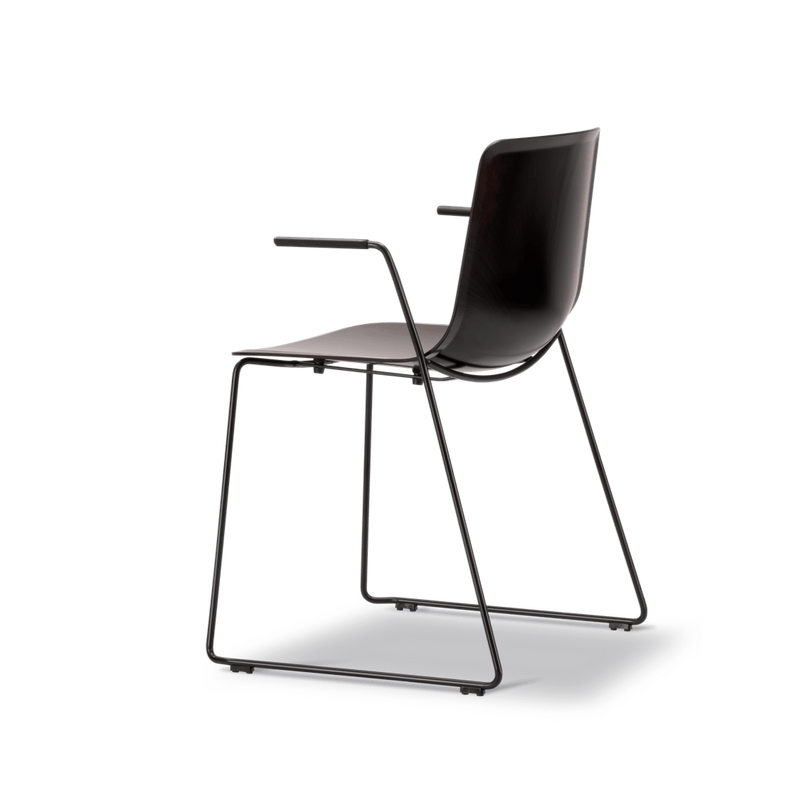 Pato Paper Armchair - Sledge Base - Stackable