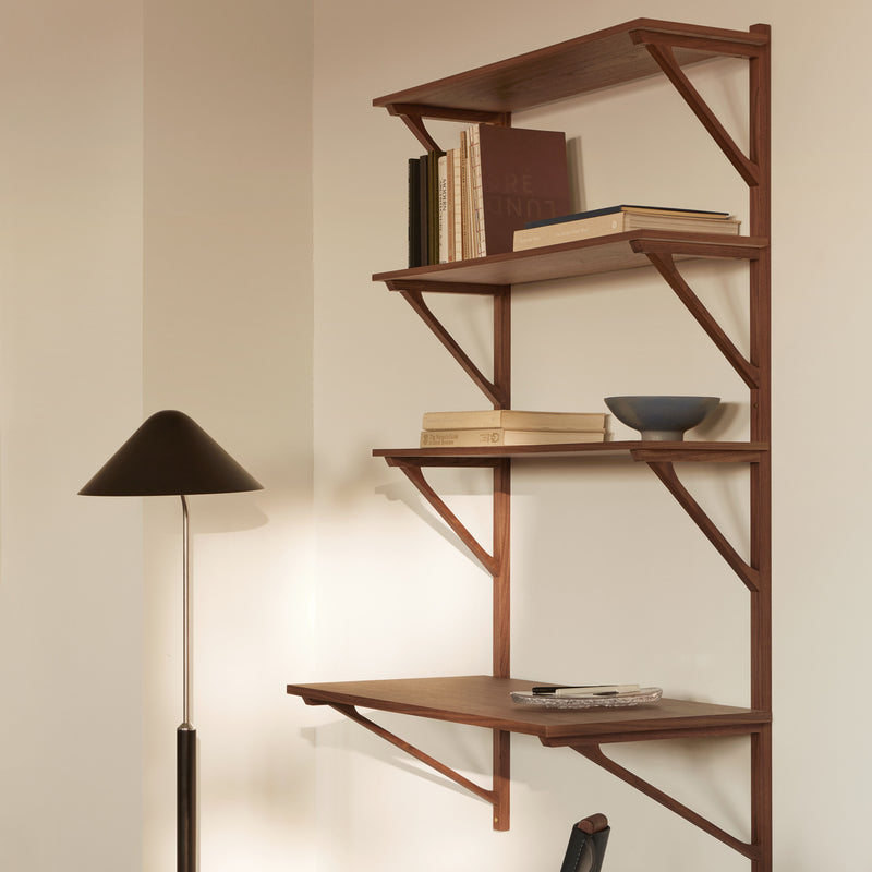 BM29 Shelf with Desk 1-Wide