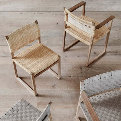 BM61 Chair - Natural Cane Wicker