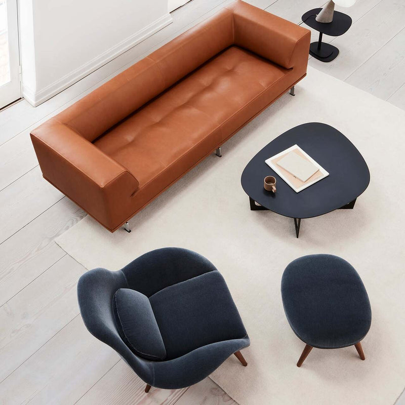 Swoon Lounge Chair - Leather Shell