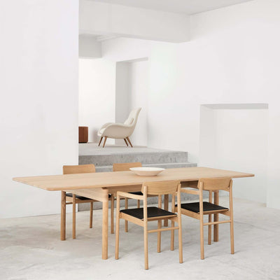 Post Armchair - Seat Upholstered