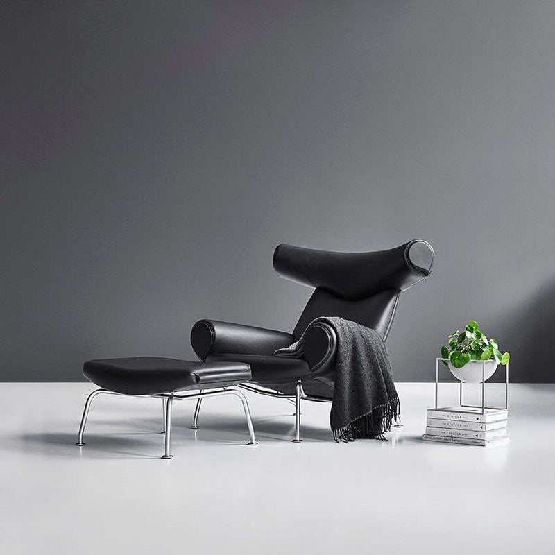 Wegner Ottoman for Ox / Queen