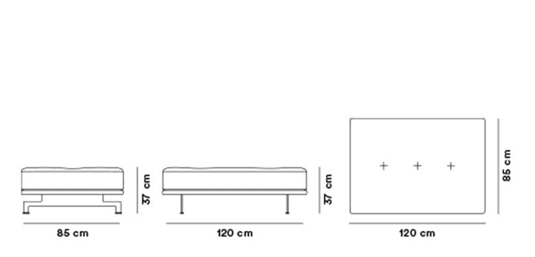Delphi Elements - Ottoman 120