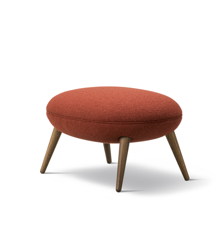 Swoon Ottoman - Leather Shell