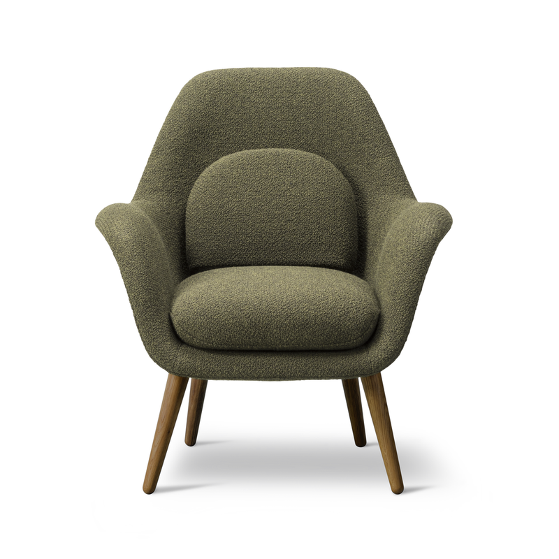 Swoon Lounge Chair - Petit - Leather Shell