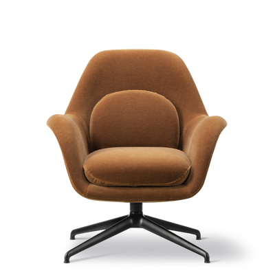 Swoon Lounge Swivel Chair - Petit - Fabric Shell