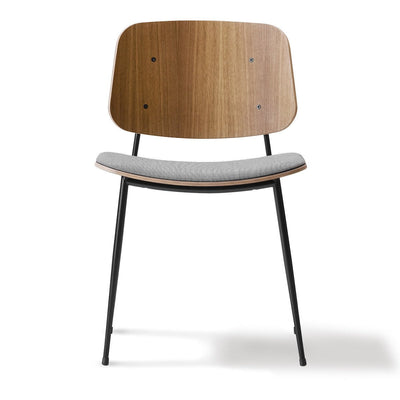 Soborg Chair - Steel Frame, Seat Upholstered